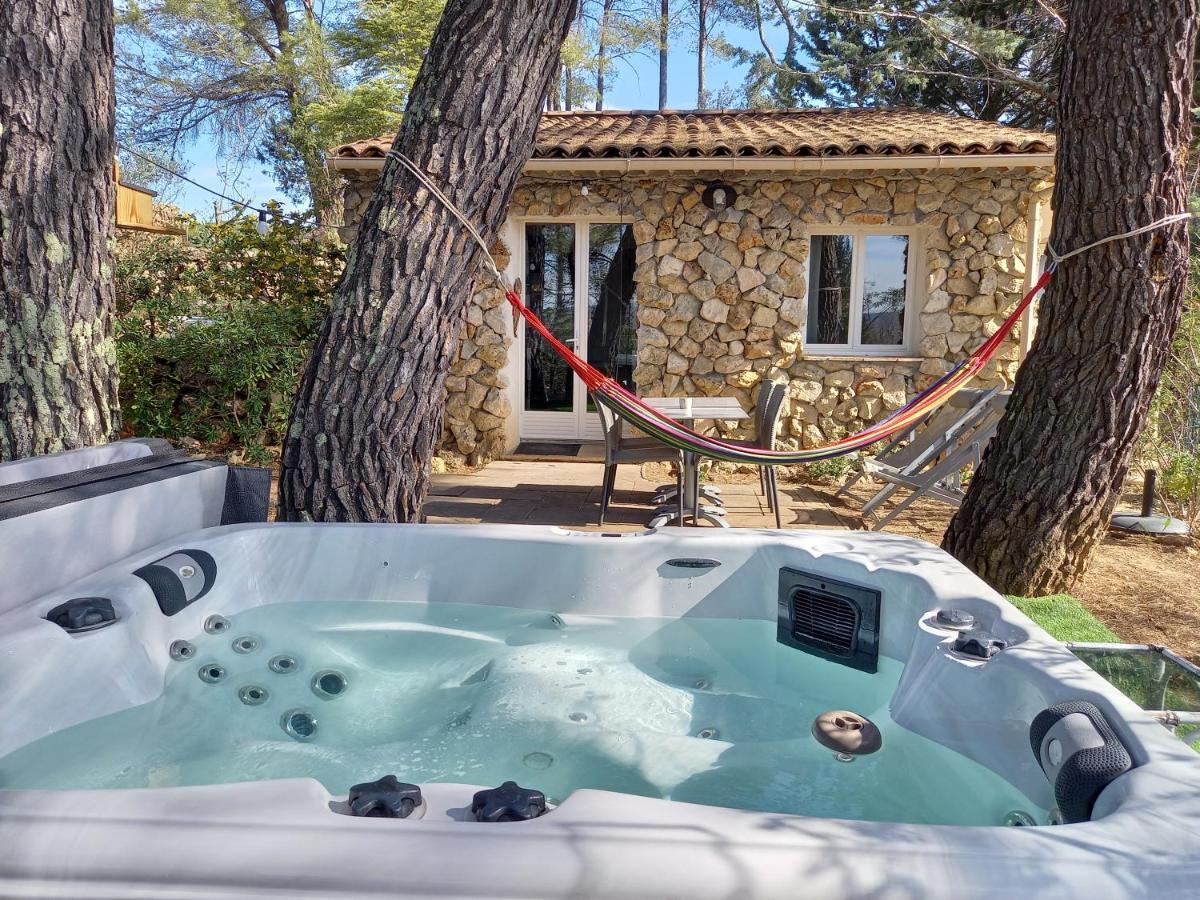 GITE AVEC SPA JACUZZI au cœur de Provence Côte d'Azur Saint-Antonin-du-Var Extérieur photo