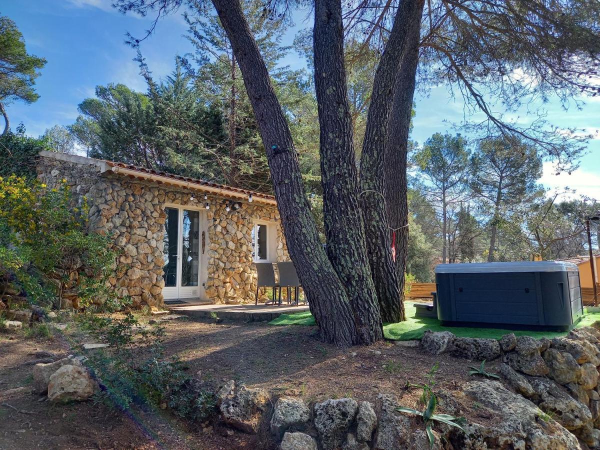 GITE AVEC SPA JACUZZI au cœur de Provence Côte d'Azur Saint-Antonin-du-Var Extérieur photo